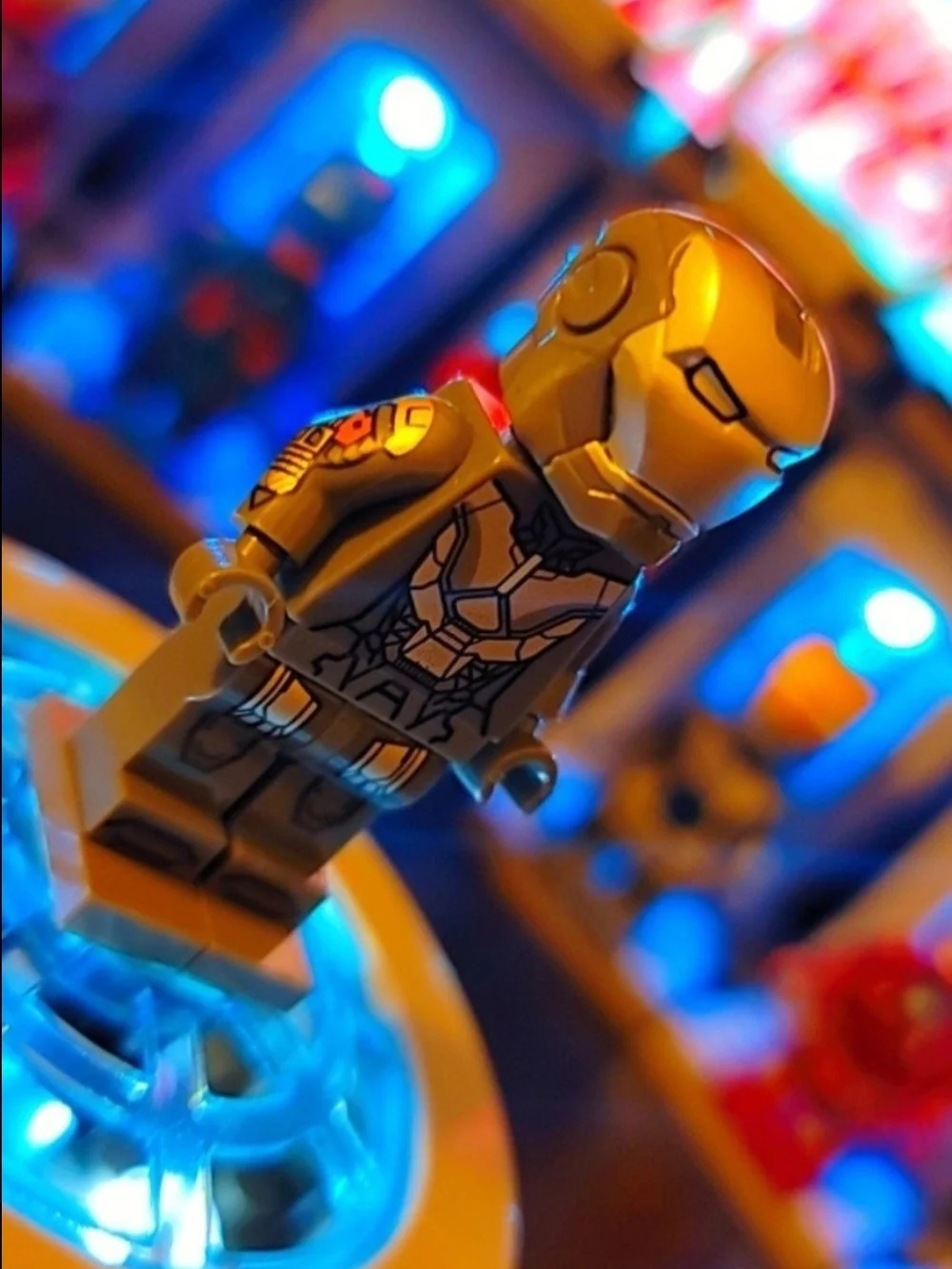 Ironman Minifigure Lego Compatible